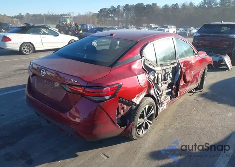 2022 Nissan Sentra Sv Xtronic Cvt из США, поврежденный, VIN 3N1AB8CV8NY228641